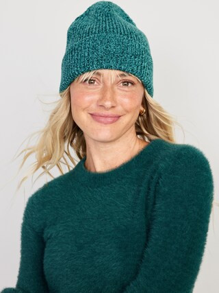 Gender Neutral Wide Cuff Beanie Hat for Adults | Old Navy (US)