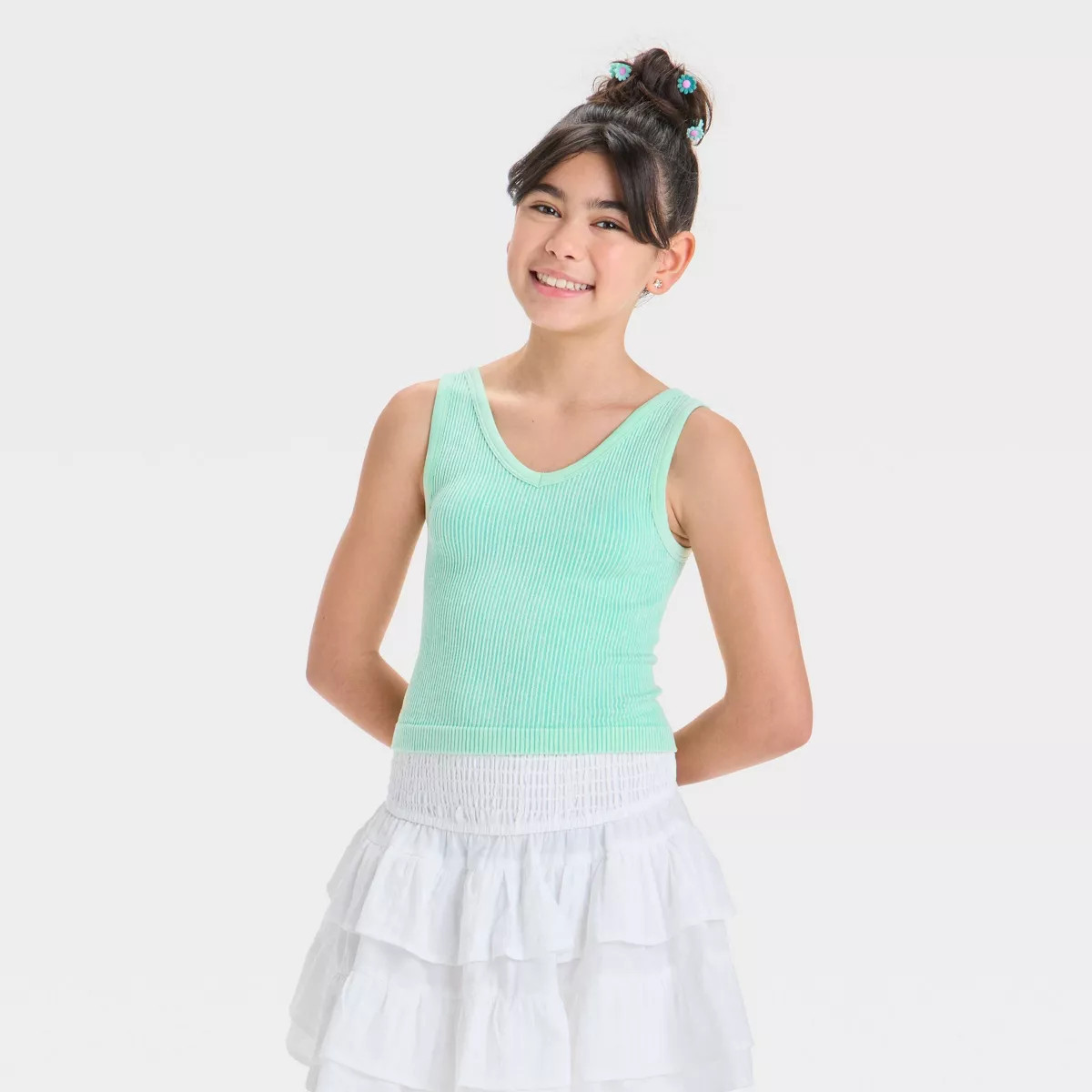 Girls' Knit Tank Top - art class™ | Target