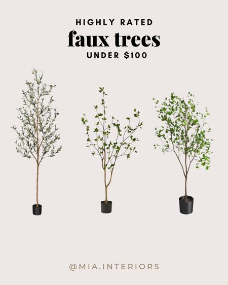 The best way to elevate a flat room! Here are some of the best rated faux trees! 

#LTKhome #LTKfindsunder100 #LTKsalealert