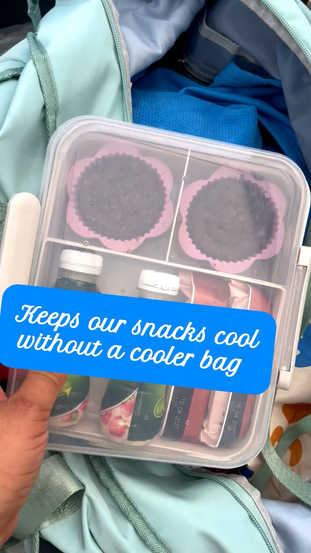 A little pool-day lunchbox hack. ☀️🧊

I place an ice pack in the upper compartment instead of food. It fits perfectly and keeps the snacks cool during our trip to the pool.

Everything we're using is linked here. 🩵

#LTKsummer #LTKcanada #LTKhome