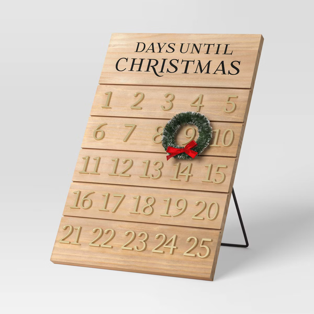 Christmas Wood Countdown Calendar - Threshold™ | Target