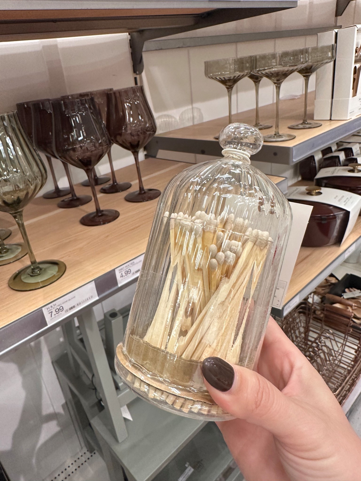 Loved this little cloche for matches. Perfect for cozy season!

#LTKSeasonal #LTKHome