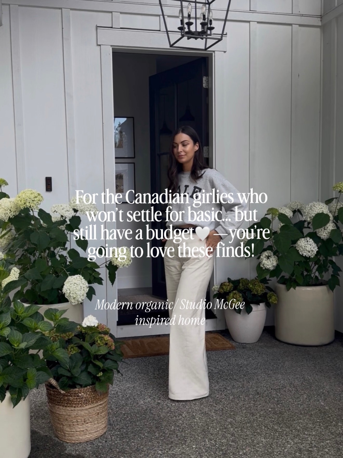 Saving this because THIS is the exact vibe I’m always trying to create lately 🤍 

If you’ve been loving the modern organic / Studio McGee-I spired style, this is such a simple way to bring it into your own home without everything being custom or $$$. 

It really comes down to: 
-keeping your palette soft + neutral 
-layering textures (this is the secret) 
-choosing a few key pieces that actually make an impact 

You don’t need a full renovation to get the look… just the right pieces 👀 

Comment “SEND” and I’ll send you all the details 🤍 
Which space is your favourite?? And should I keep creating these??