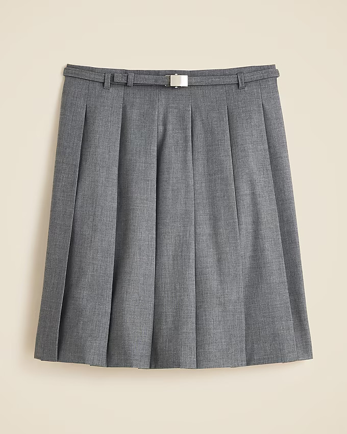 Pleated prep skirt | J. Crew US