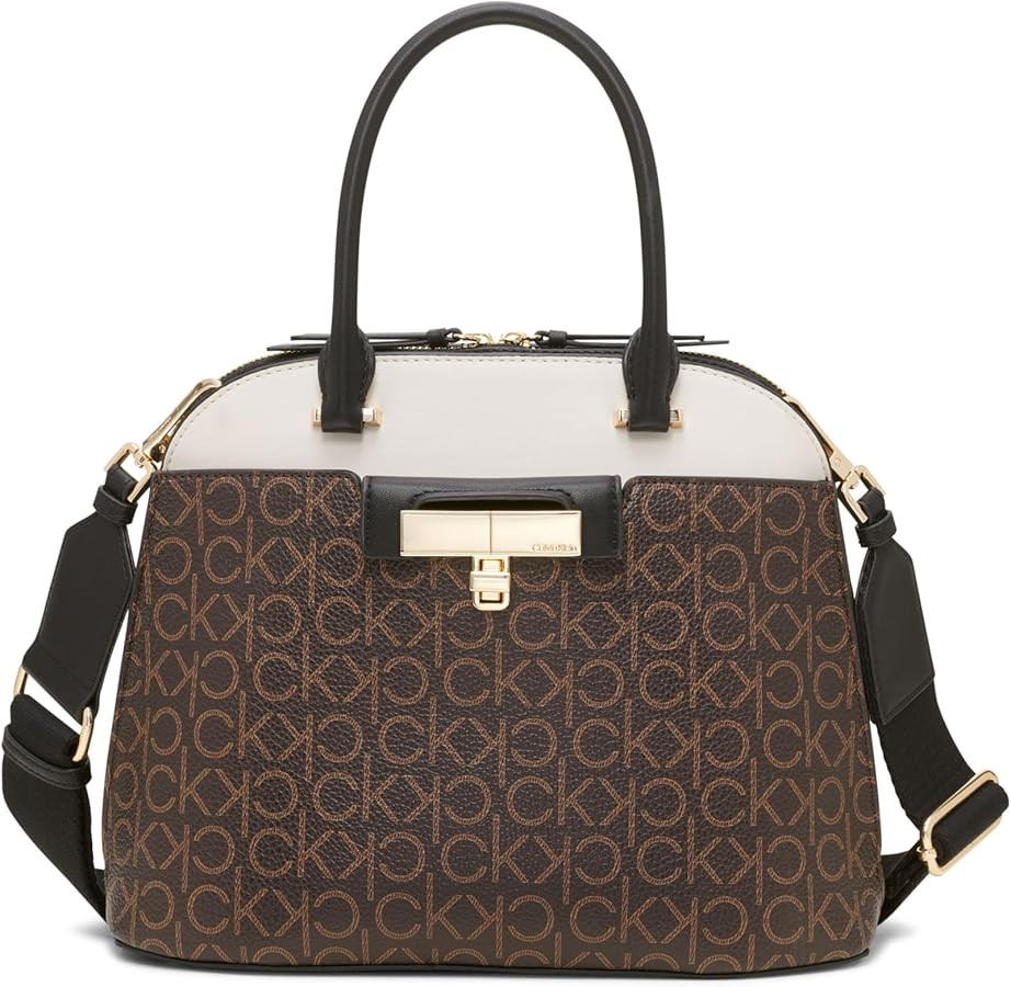 Calvin Klein Becky Dome Organizational Satchel | Amazon (US)