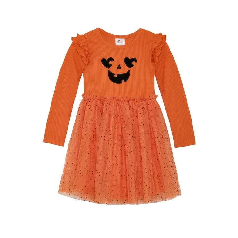 Way to Celebrate Toddler Girl Halloween Tutu, Sizes 12m-5T | Walmart (US)