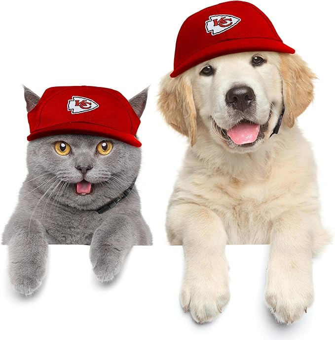 Littlearth NFL Kansas City Chiefs Pet Baseball Hat, Team Color, Medium | Amazon (US)