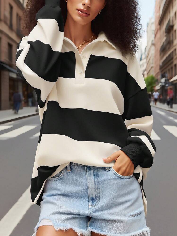 Woman Rugby Shirt | SHEIN