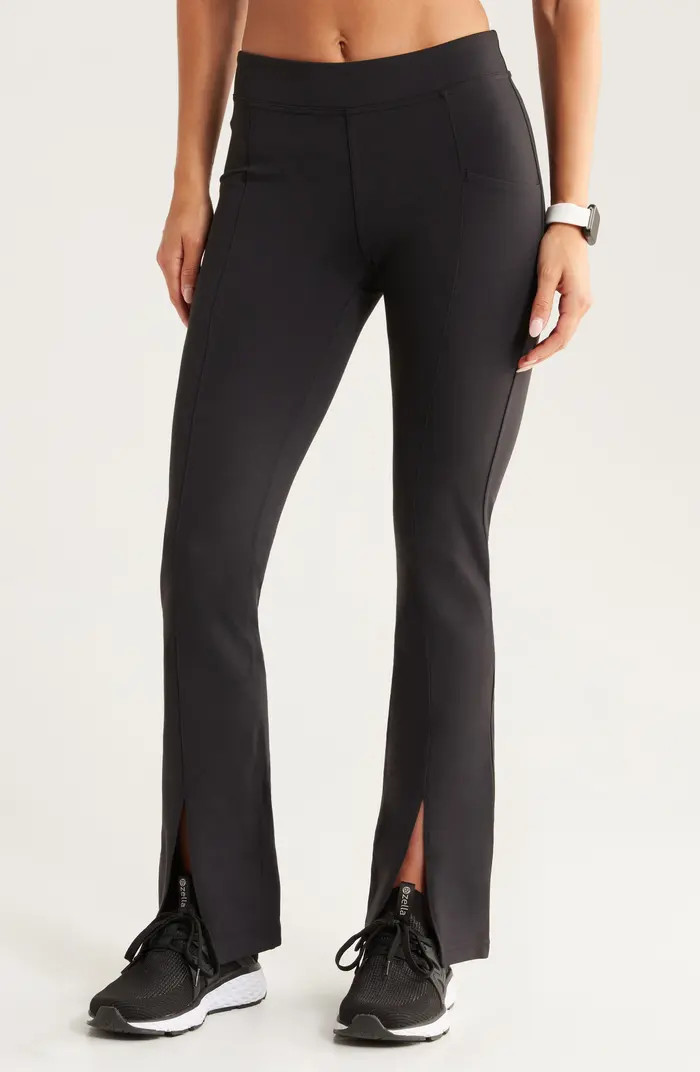 Zella High Waist Kick Flare Pocket Leggings | Nordstrom | Nordstrom
