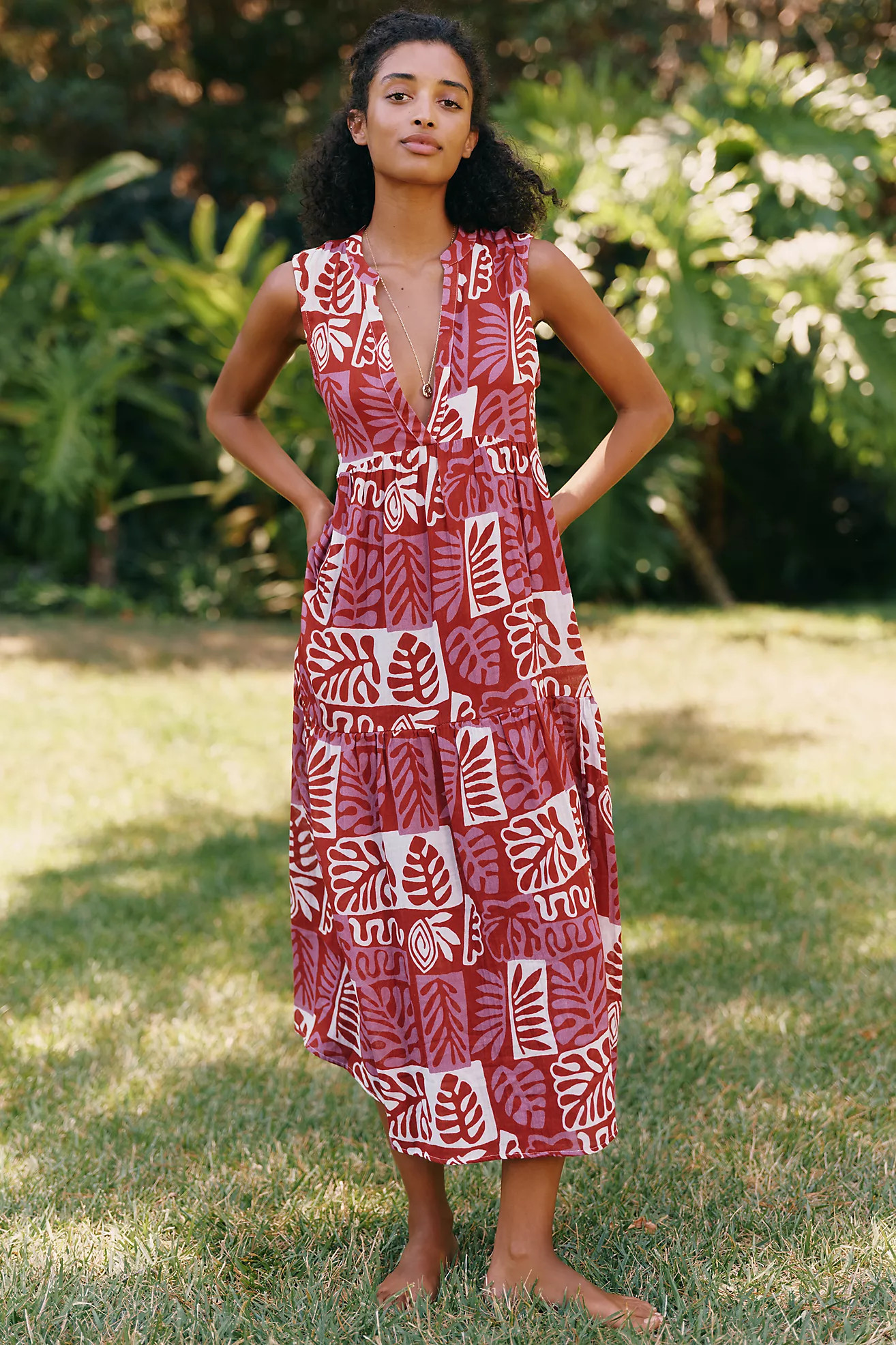 Celandine 100% Cotton Gauze Dress | Anthropologie (US)