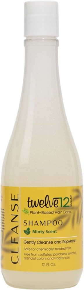 Twelve12 Shampoo Mint Scent, Plant Based, Cruelty-Free, Clarifying Shampoo | Amazon (US)
