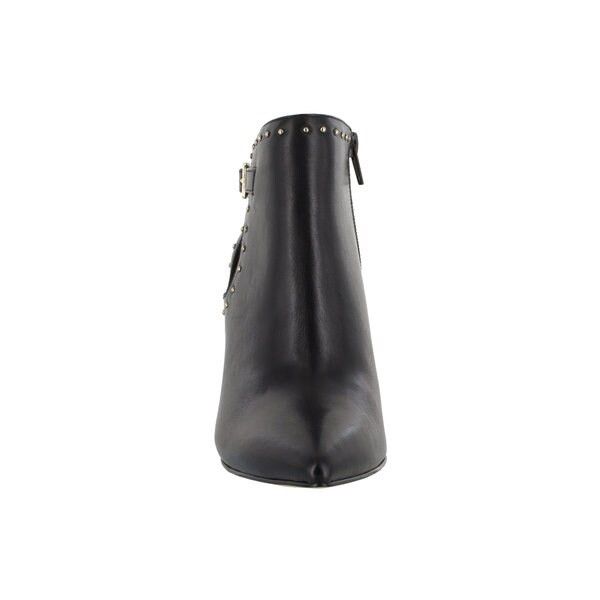 Bella Vita Women's Delfina Black Leather Bootie | Bed Bath & Beyond