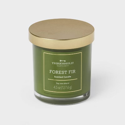 4.5oz Glass Candle Green - Threshold™ | Target