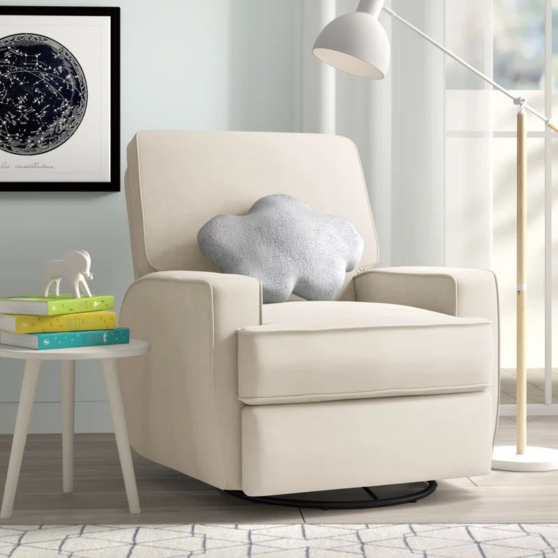 Abingdon Swivel Reclining Glider Nursery Chair | Wayfair North America