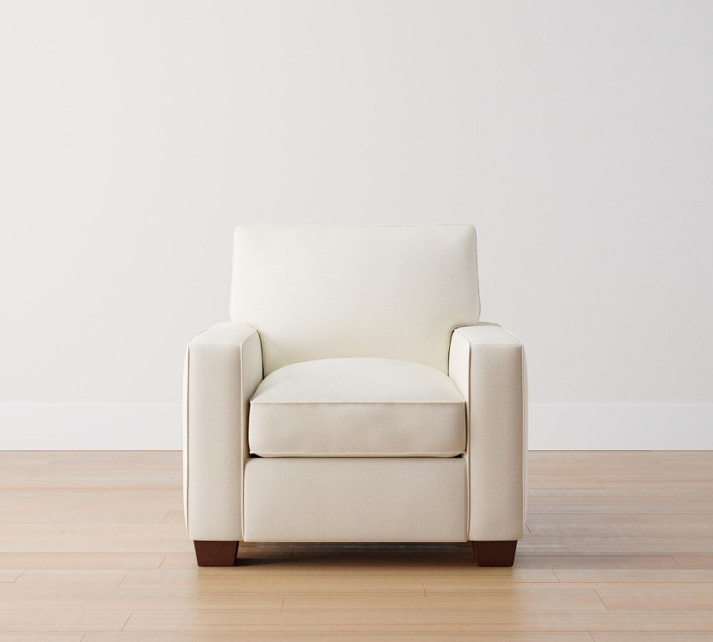 PB Comfort Square Arm Upholstered Recliner | Pottery Barn (US)