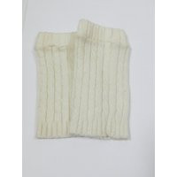 50% Vday Sale Vintage 90S Cream Brown Cable Knitted Crochet Button Down Leg Warmers Sweater One Size | Etsy (CAD)