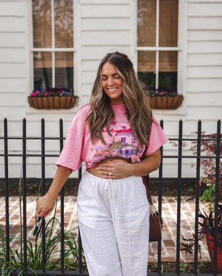 Kicking off April in Charleston🌸🌴

Wore these $20 Target pants for our roadtrip today and I can confirm… they were 10/10 travel comfy!!

Full outfit details on my LTK in my bio!

#springoutfit #bumpstyle #charlestonphotos #charleston

#LTKtravel #LTKbump