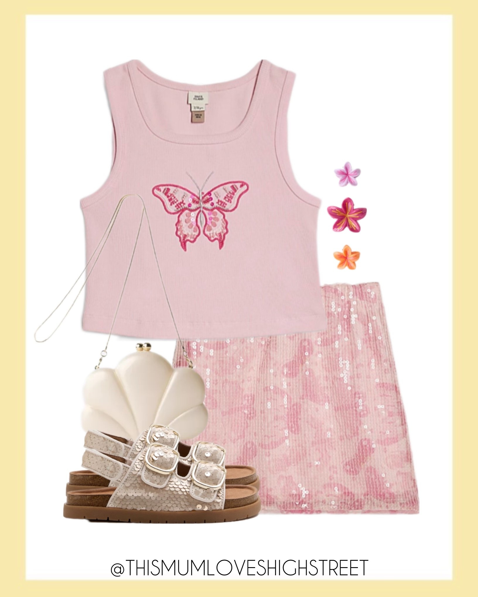 GIRLS SUMMER EVENING OUTFIT 
BAG & HAIR CLIPS ZARA

#LTKsummer #LTKuk #LTKeurope