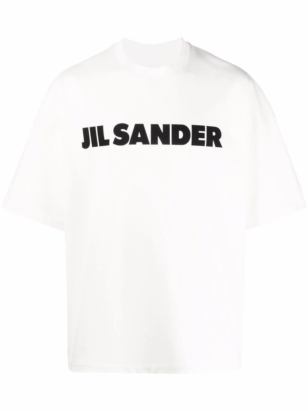 Jil Sander logo-print Cotton T-shirt - Farfetch | Farfetch Global