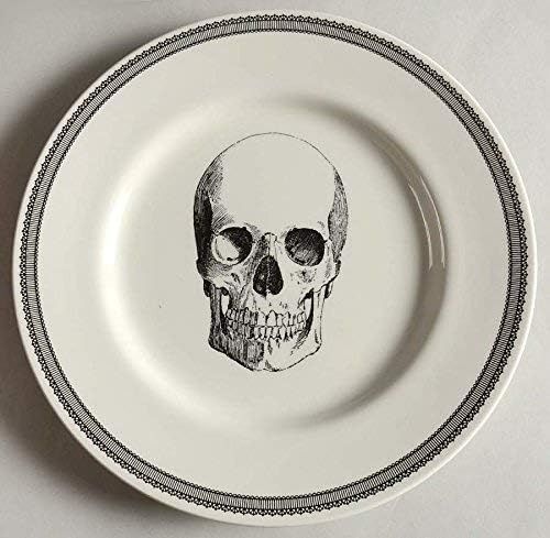 Royal Stafford Halloween Skull Dinnerware - Set of 4 (Skull Salad Plates) | Amazon (US)