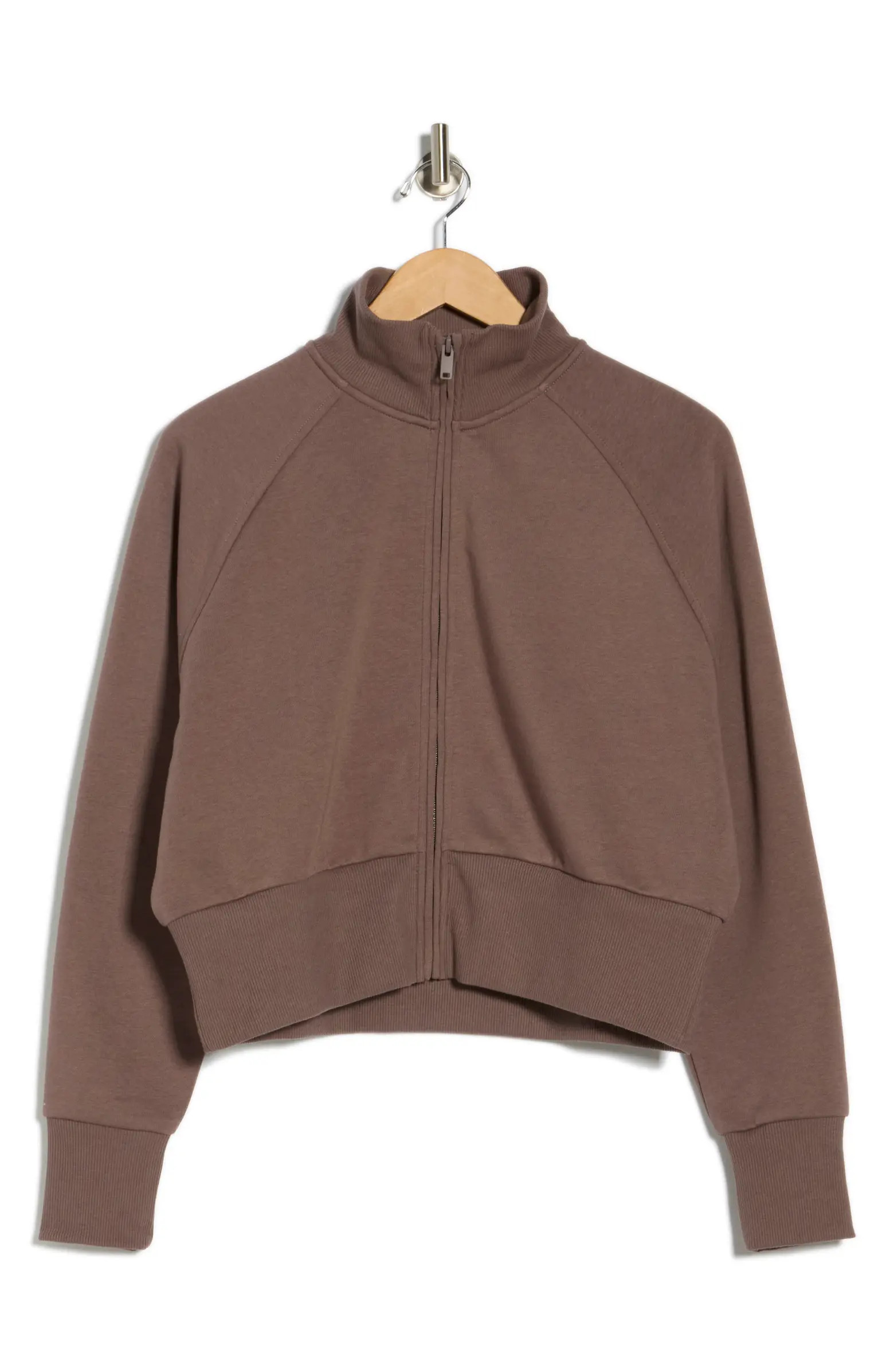 Z by Zella Feather Fleece Track Jacket | Nordstromrack | Nordstrom Rack