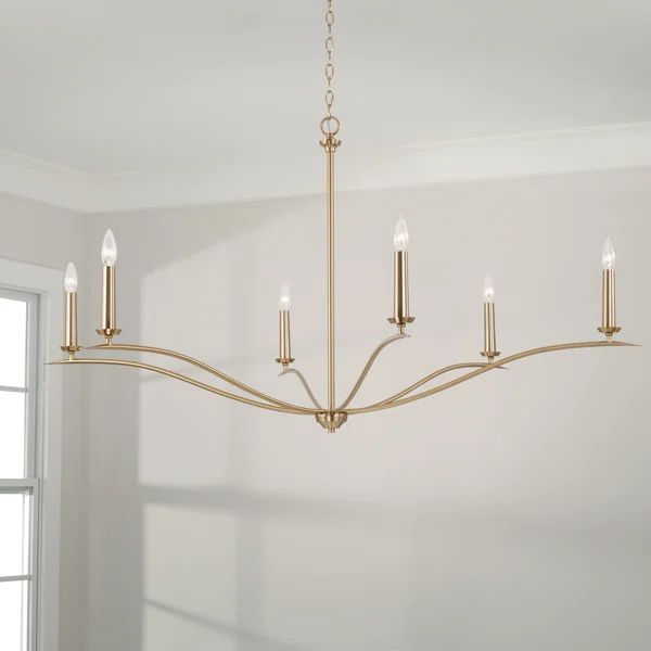 Grady 6 - Light Dimmable Classic / Traditional Chandelier | Wayfair North America