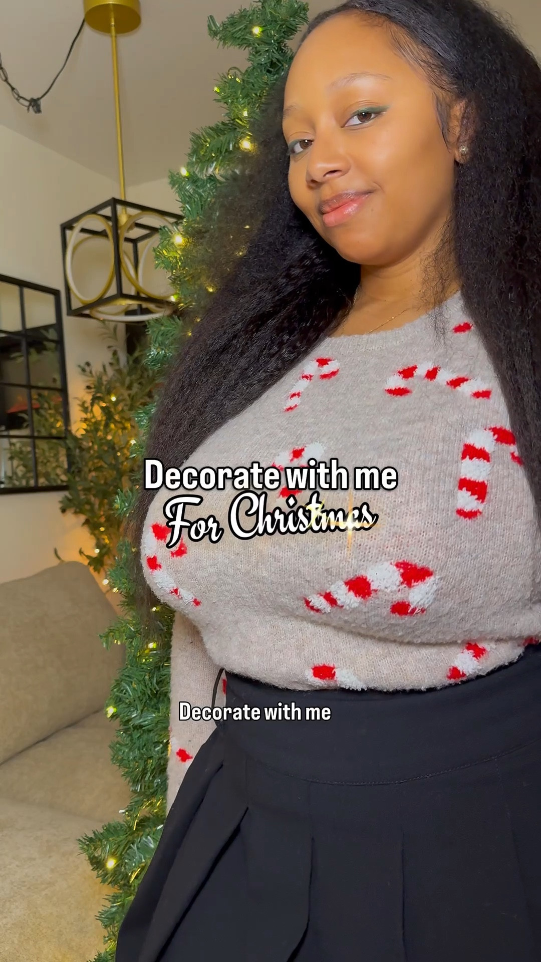 This year I decided to keep Christmas minimal, aesthetic, and toddler-proof! With a one-year-old who loves to explore (and pull EVERYTHING), I went with simple candy cane ornaments on my pre-lit tree and added soft lights to my olive branch tree for that cozy glow. Minimal décor, but still magical — perfect for a mom of three who wants beauty and peace of mind. ✨

Christmas Tree: @amazon 
Ornaments: @homegoods 
Olive Trees: @costway 
Lights: @walgreens (I got them 2 for 5!)
Top: @tjmaxx (got it last year by cupcakes & cashmere)

#ltkholiday 
#christmasdecor #minimalism #aesthetic #homedecor #momlife 

#LTKHoliday #LTKHome #LTKmomlife