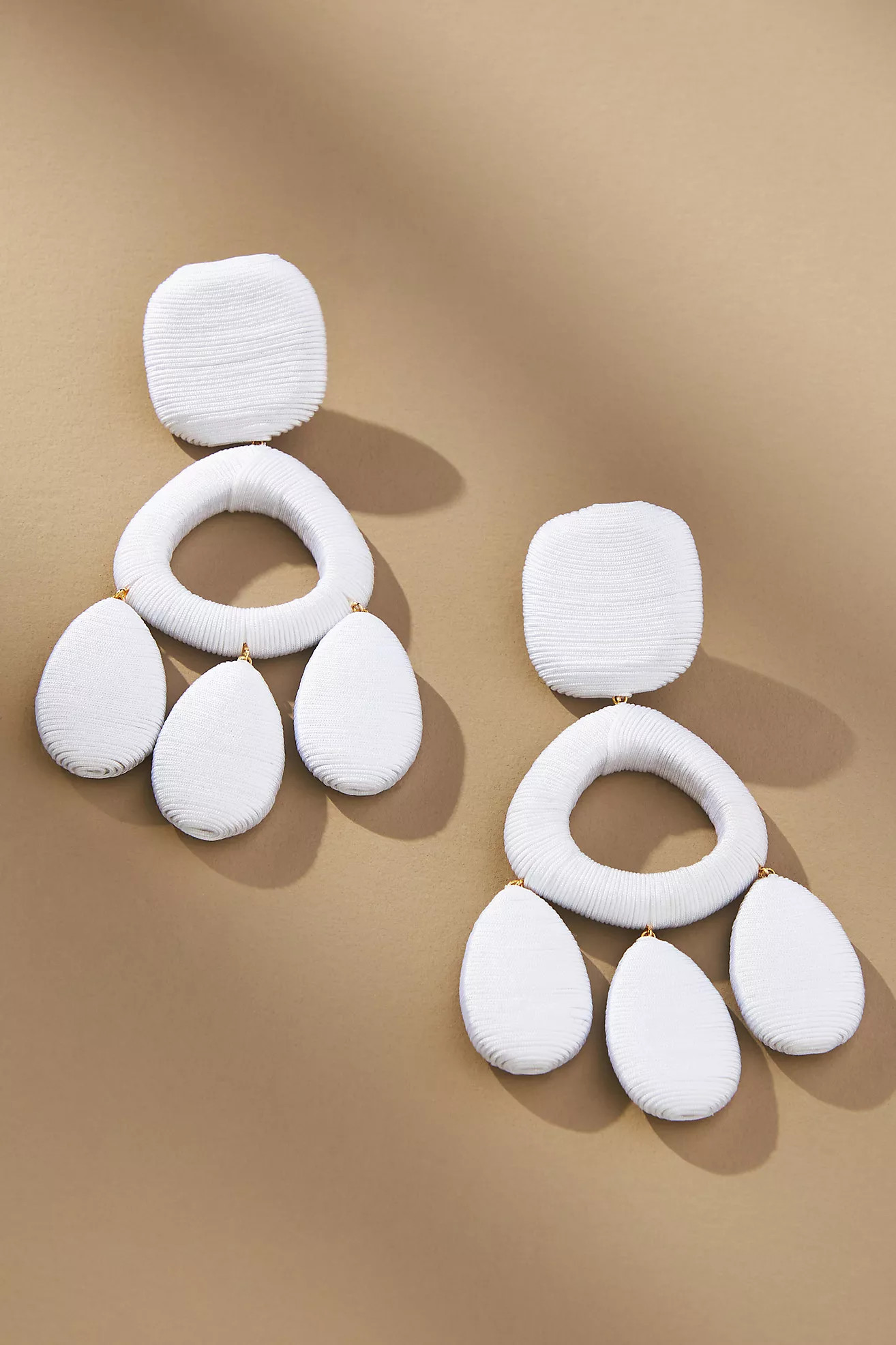 Wrapped Drop Earrings | Anthropologie (US)