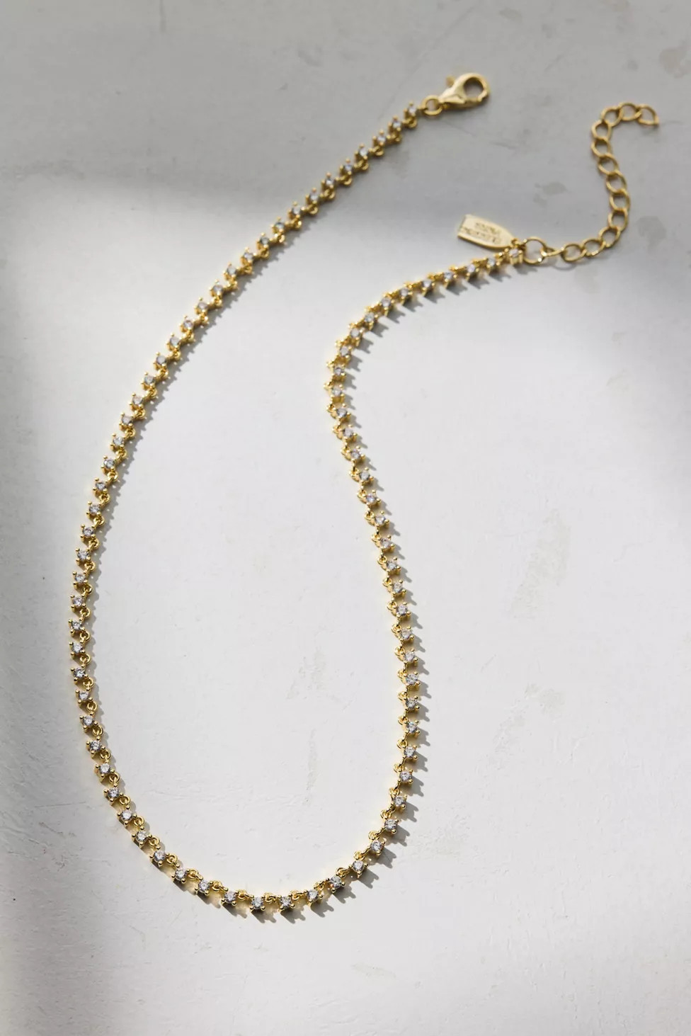 Electric Picks Runway Rhinestone Necklace | Urban Outfitters (US and RoW)