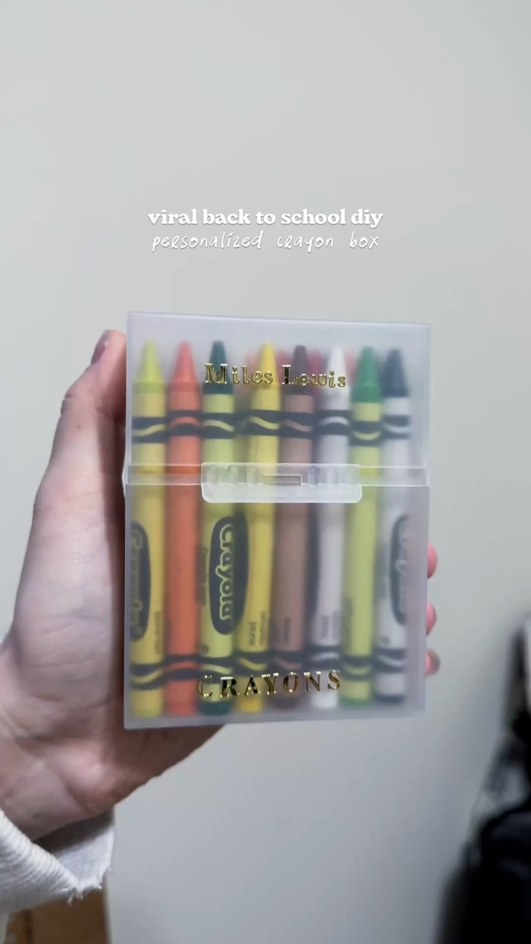 i shared this back to school DIY last year and it went viral so i had to reshare it! this plastic crayon box is the best upgrade you’ll make and super affordable, grab one while they’re in stock!

#viral #trending #viralvideos #viralreels #crayons #backtoschool #backtoschoolshopping

#LTKKids #LTKSaleAlert #LTKFamily