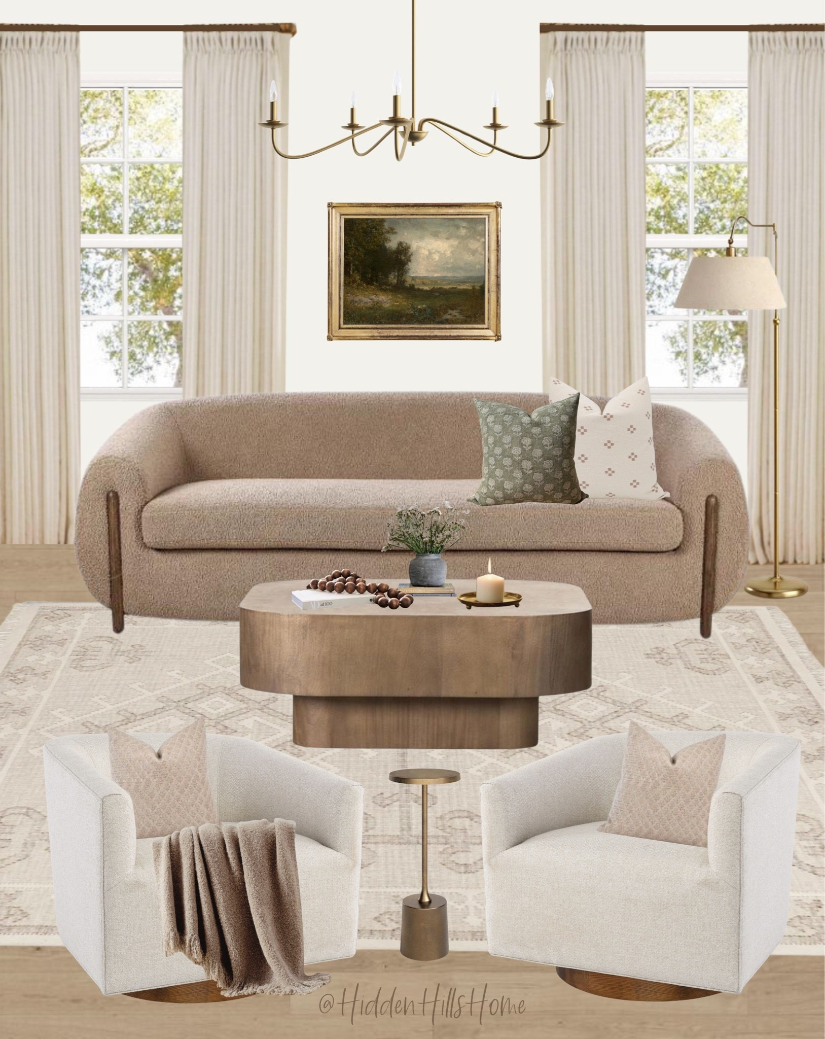 Modern transitional living room mood board, cozy living room design ideas, living room decor, neutral family room mood board #livingroom #modern-transitional

#LTKHome #LTKSaleAlert #LTKSeasonal
