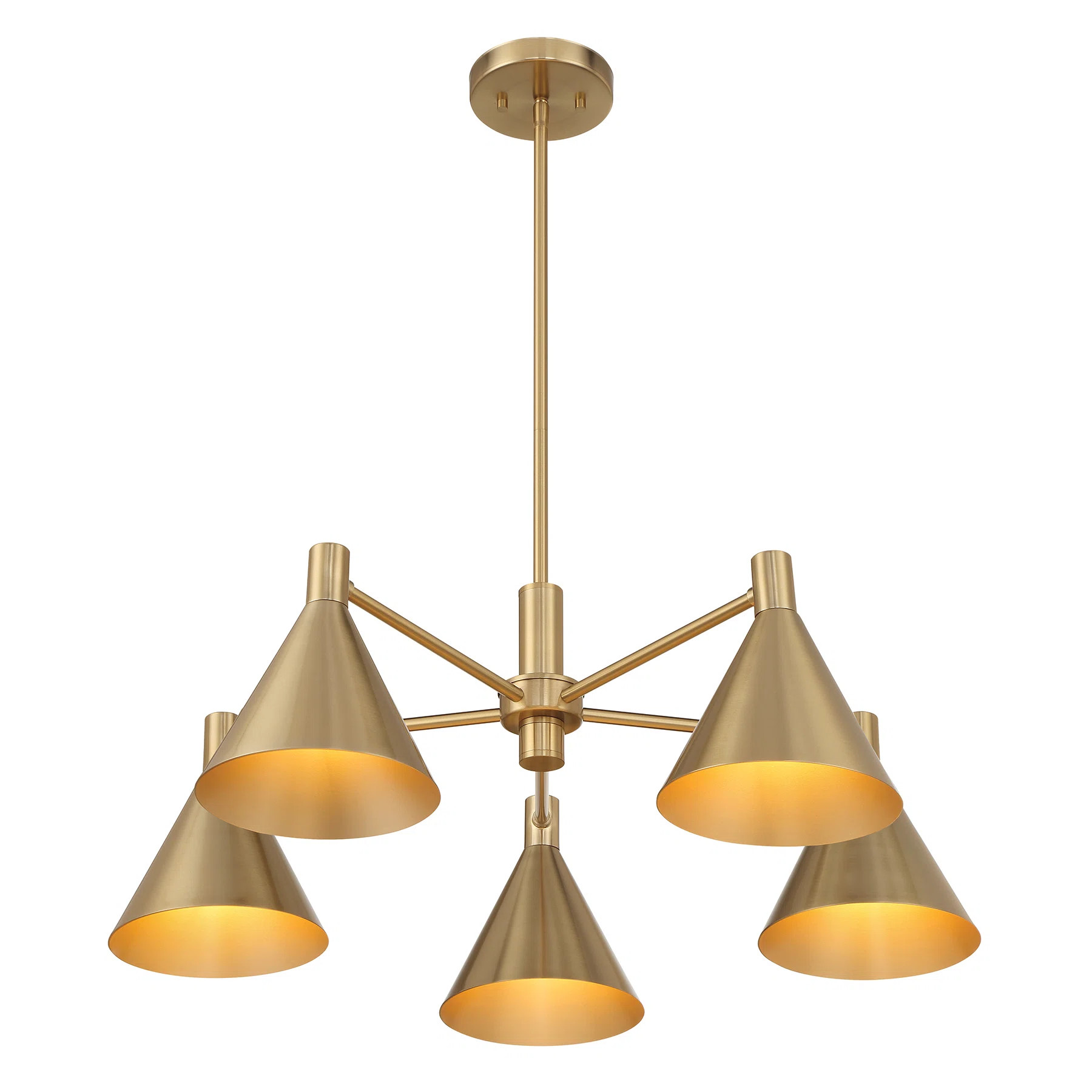 Pharos 5-Light Chandelier in Noble Brass by Breegan Jane | Wayfair North America