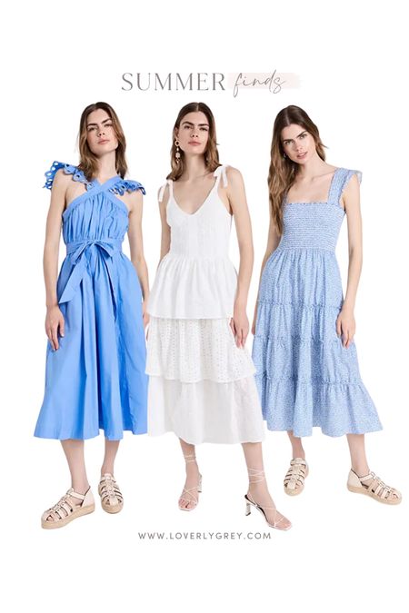 Shopbop summer dresses! I wear an XS in all of these! Perfect for vacation, a summer event and more! 

Loverly Grey, 

#LTKSeasonal #LTKFind #LTKstyletip