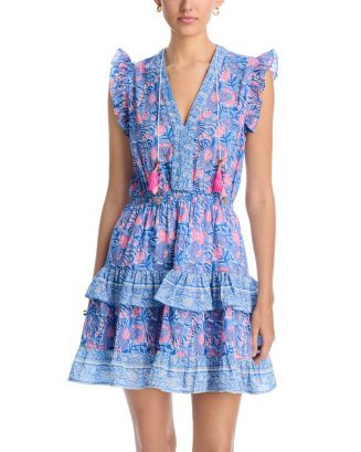 Olivia Ruffled Mini Dress | Bloomingdale's (US)