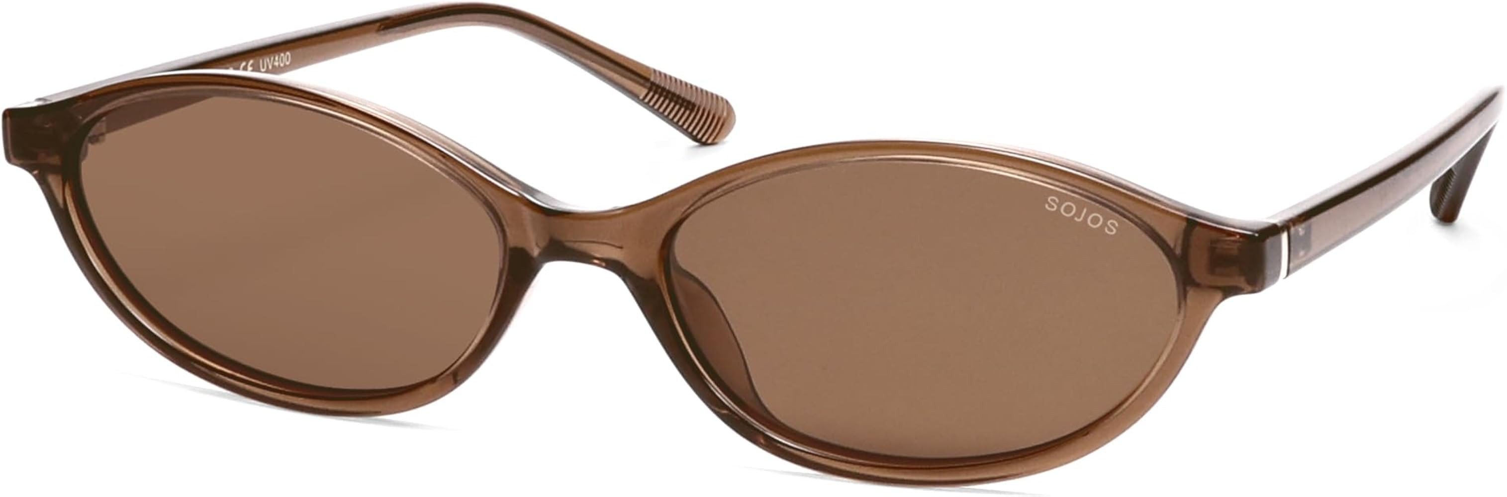SOJOS TR90 Lightweight Sunglasses for Men Women Retro Polarized Oval Vintage Style UV400 Protecti... | Amazon (FR)