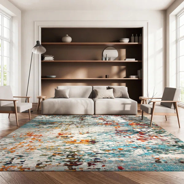 Gammage Abstract Indoor Rug | Wayfair North America