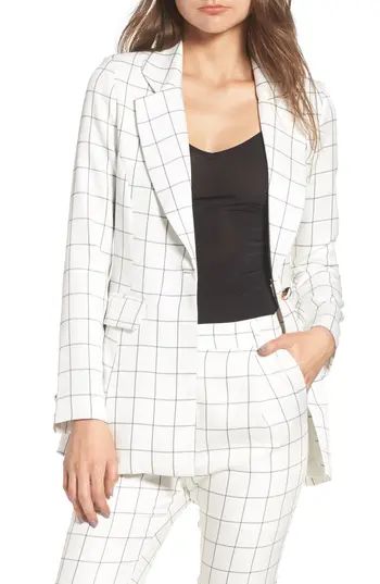 Women's Chriselle X J.o.a. Plaid Blazer | Nordstrom