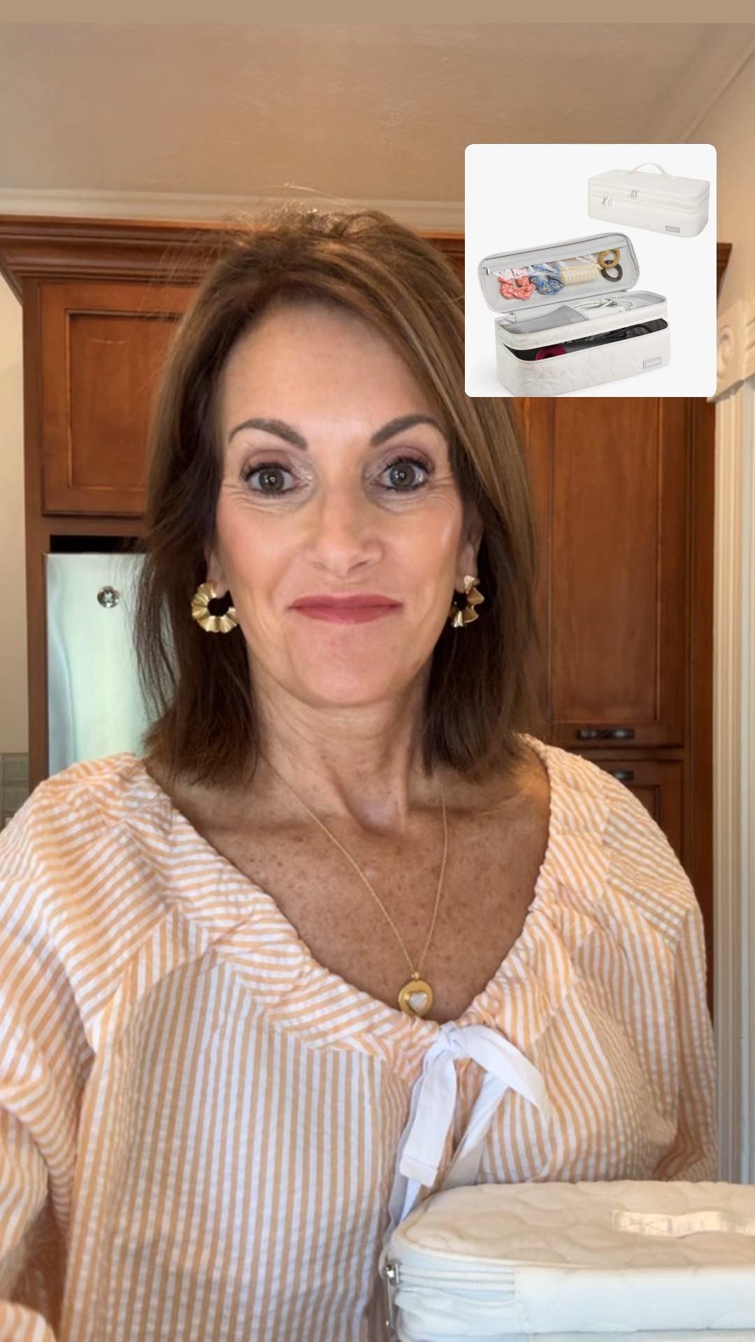 Travel case for hairdryer brush 

#LTKTravel #LTKVideo