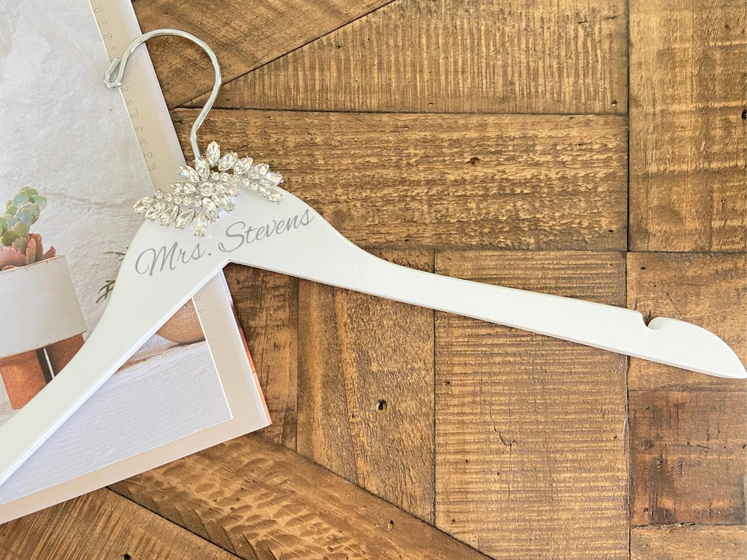 Wedding hanger for the bride, Personalized wedding hanger, Wedding dress hanger, Bridesmaid hange... | Etsy (US)