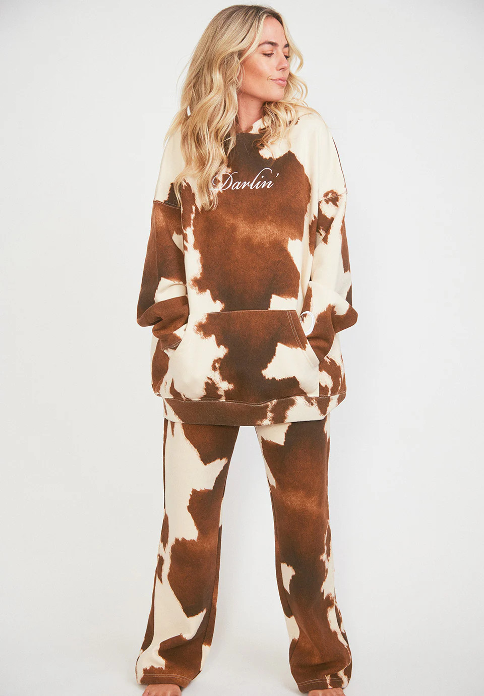 Signature Oversized Hoodie - Cowhide | Darlin'