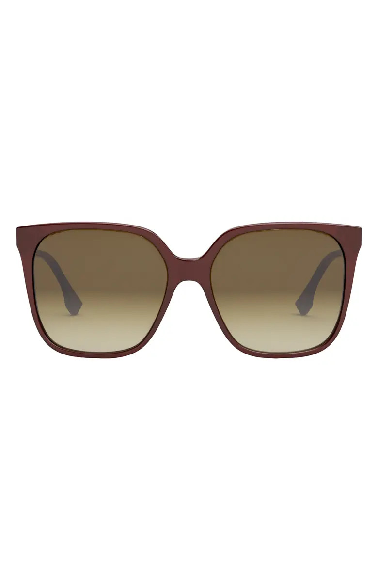The Fendi Fine 59mm Geometric Sunglasses | Nordstrom