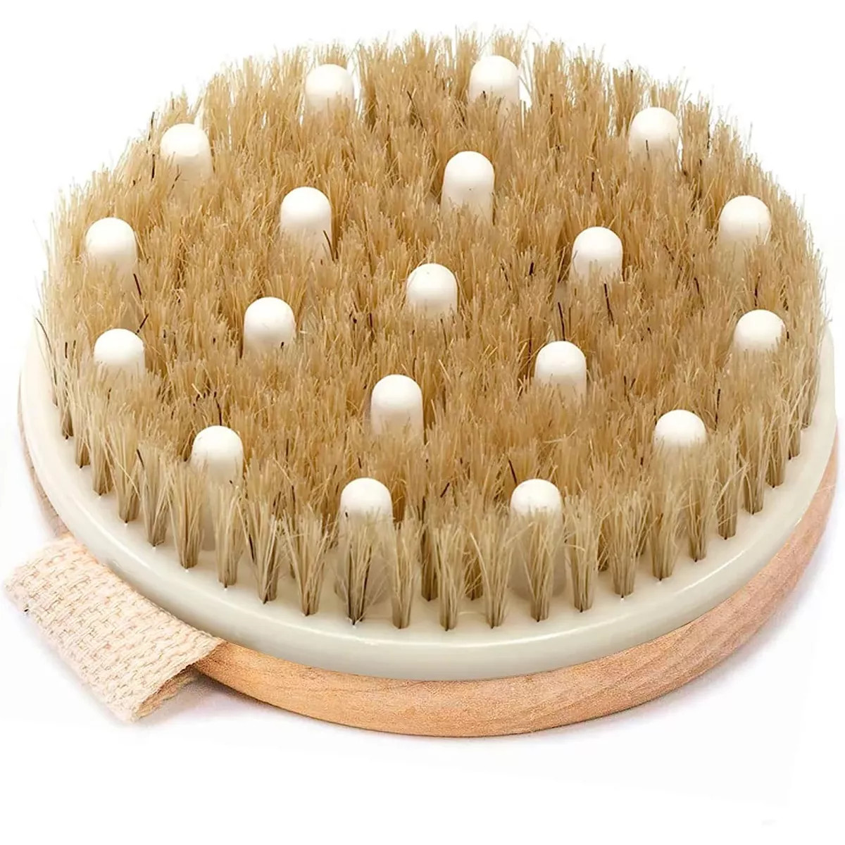 Beauty by Earth Round Dry Brush With Cellulite Massager | Target