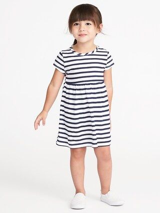Striped Jersey Babydoll Dress for Toddler Girls | Old Navy US