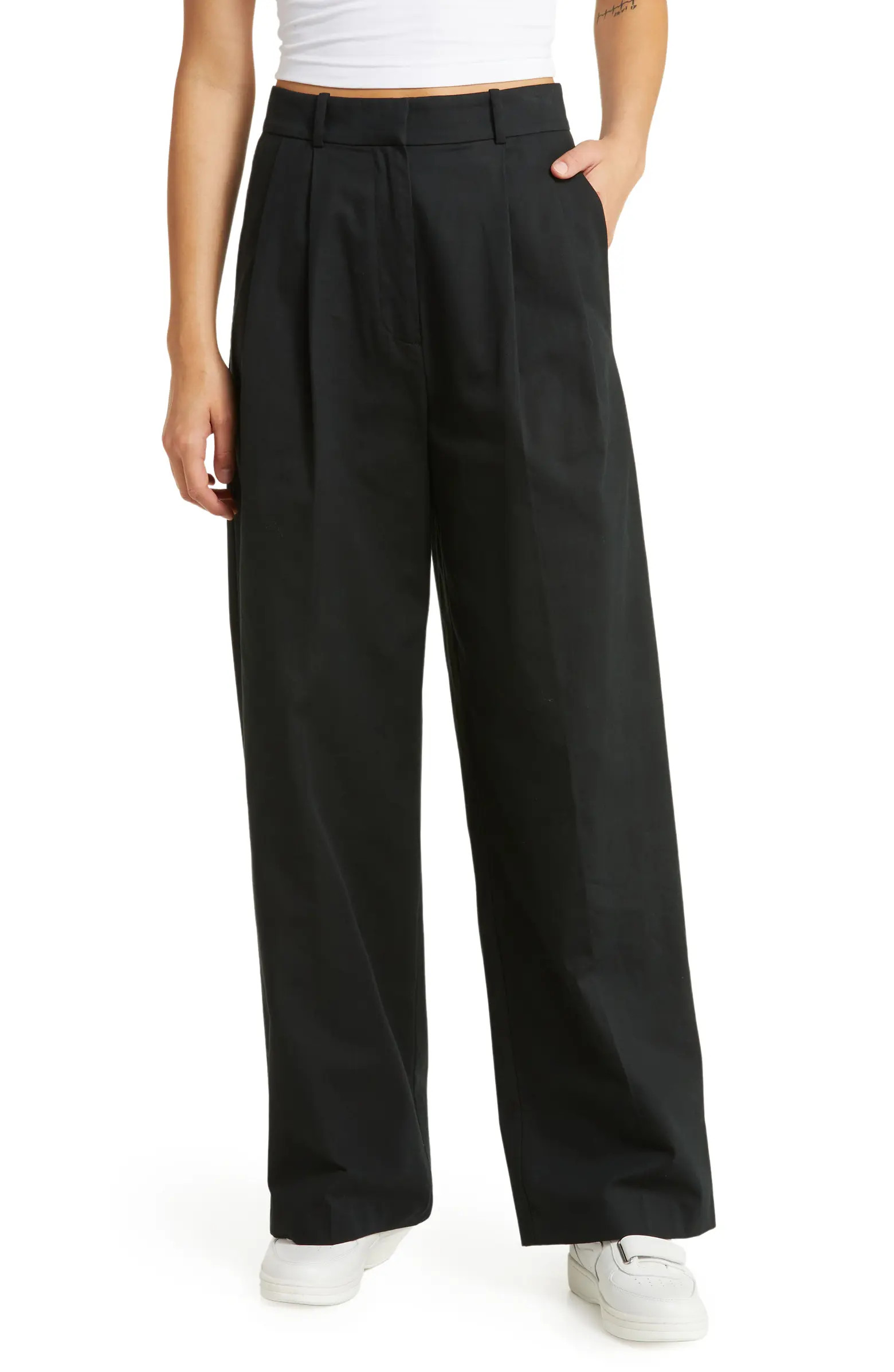 Gilmore Cotton Blend Pants | Nordstrom