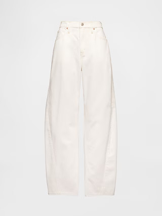 High Rise Barrel Jeans | Gap (US)