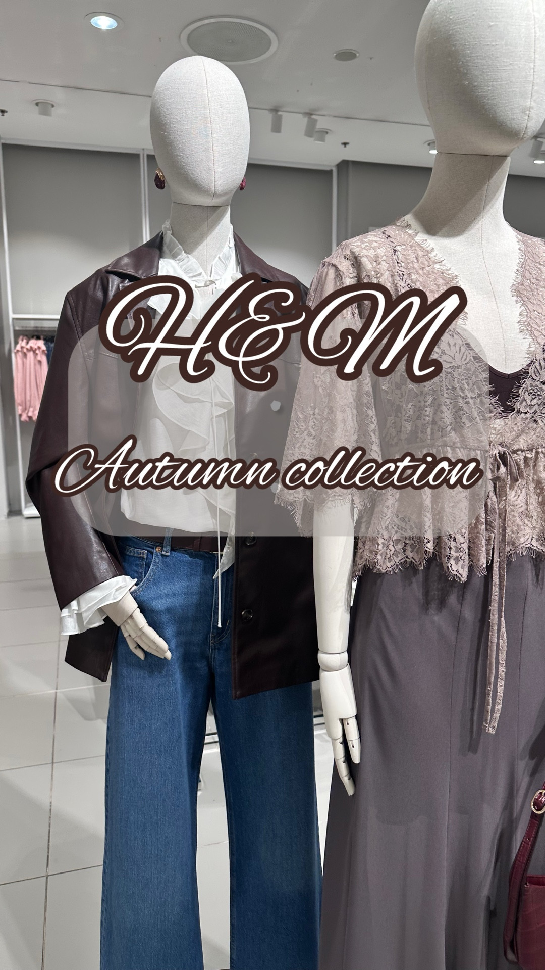 Two autumn moods I can’t get over 🤎 From ruffled blouses with tailored leather jackets to romantic lace in soft mauves — H&M is serving elegance this season. Which side are you on?

#LTKautumn #LTKmodest #LTKworkwear
