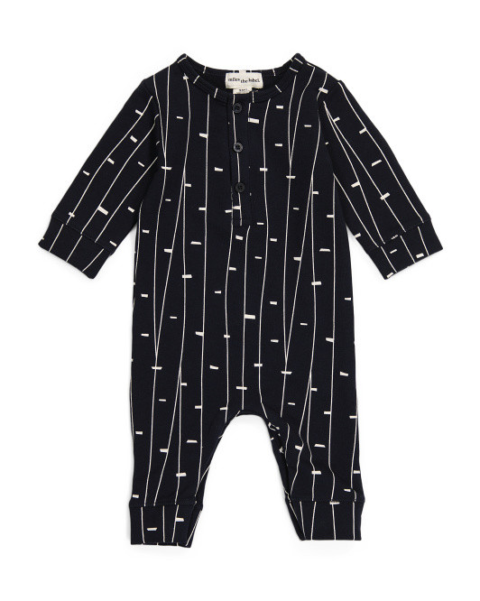 Infant Boys Knit Coverall | TJ Maxx