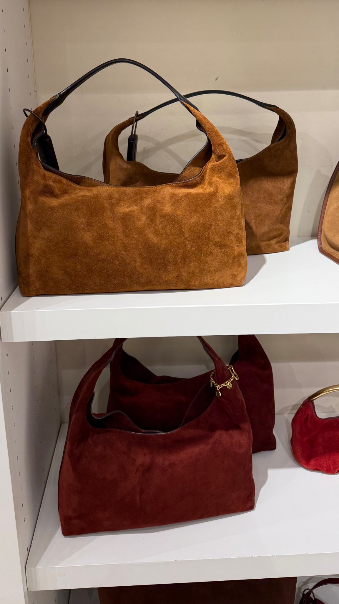 Suede bag
Madewell bag