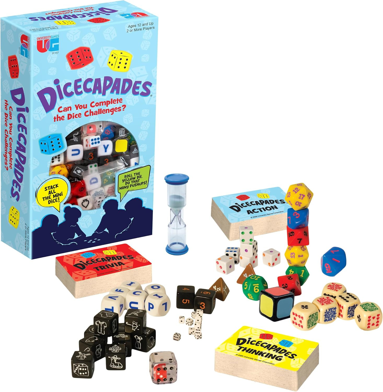 Dicecapades Dice Challenge Party Game for Families & Friends, Ages 12+ | Amazon (US)