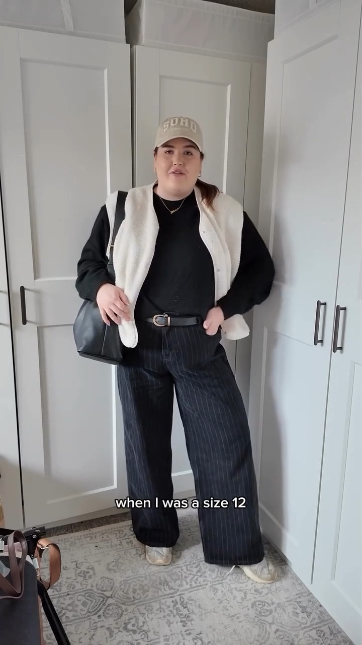 Dress my uk22 body with me ✨🤍

JEANS- NEXT SALE OOS
GILET- 2XL
JUMPER - XL

Whilst I remind you that cute outfits have no size limit! 

This January sharing my outfits everyday so that you can get inspo & hopefully find your style/feel your best this year!!! PS THANK YOU SO MUCH FOR ALL THE LOVE SO FAR 😭😭🥹🥹🥹 so lucky to have such a wonderful community. I will always make sure the comment section is a safe place for you too ♥️ #postpartumbody #ukmum #midsizestyle #bodypositivity #wearwhatyouwant #getdressedwithme